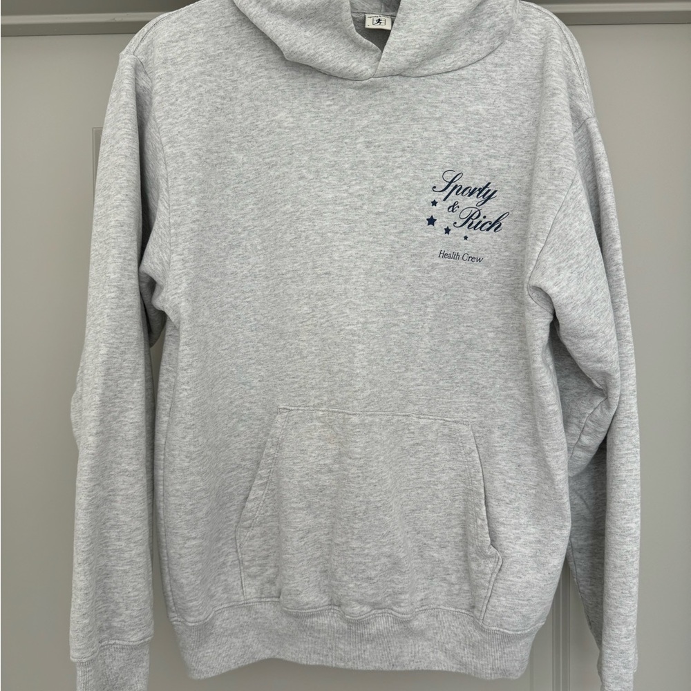 Sporty & Rich Gray Hoodie